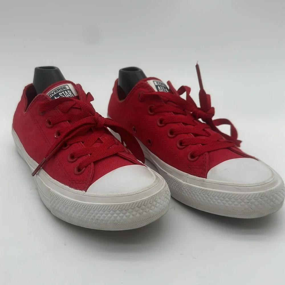 Converse Chuck Taylor All Star II 2 Red Lunarlon Size Kids 6